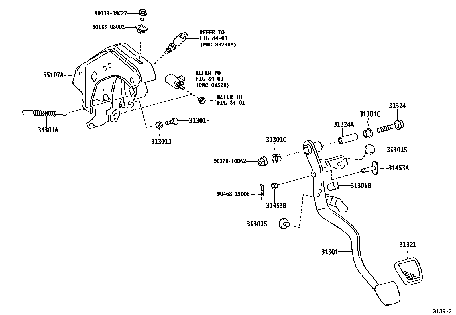 Clutch pedal