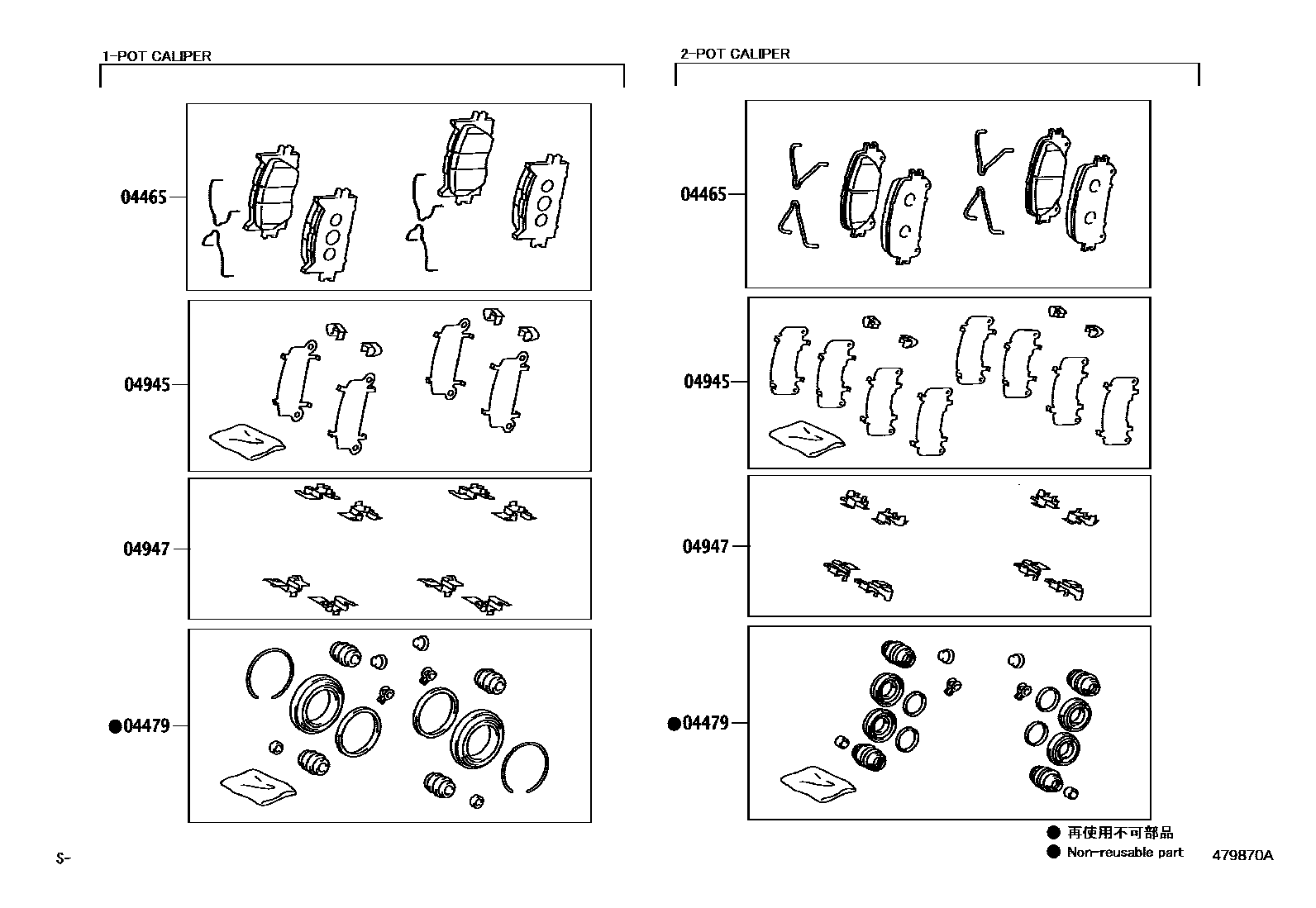فحمات امامية,قماش امامي
