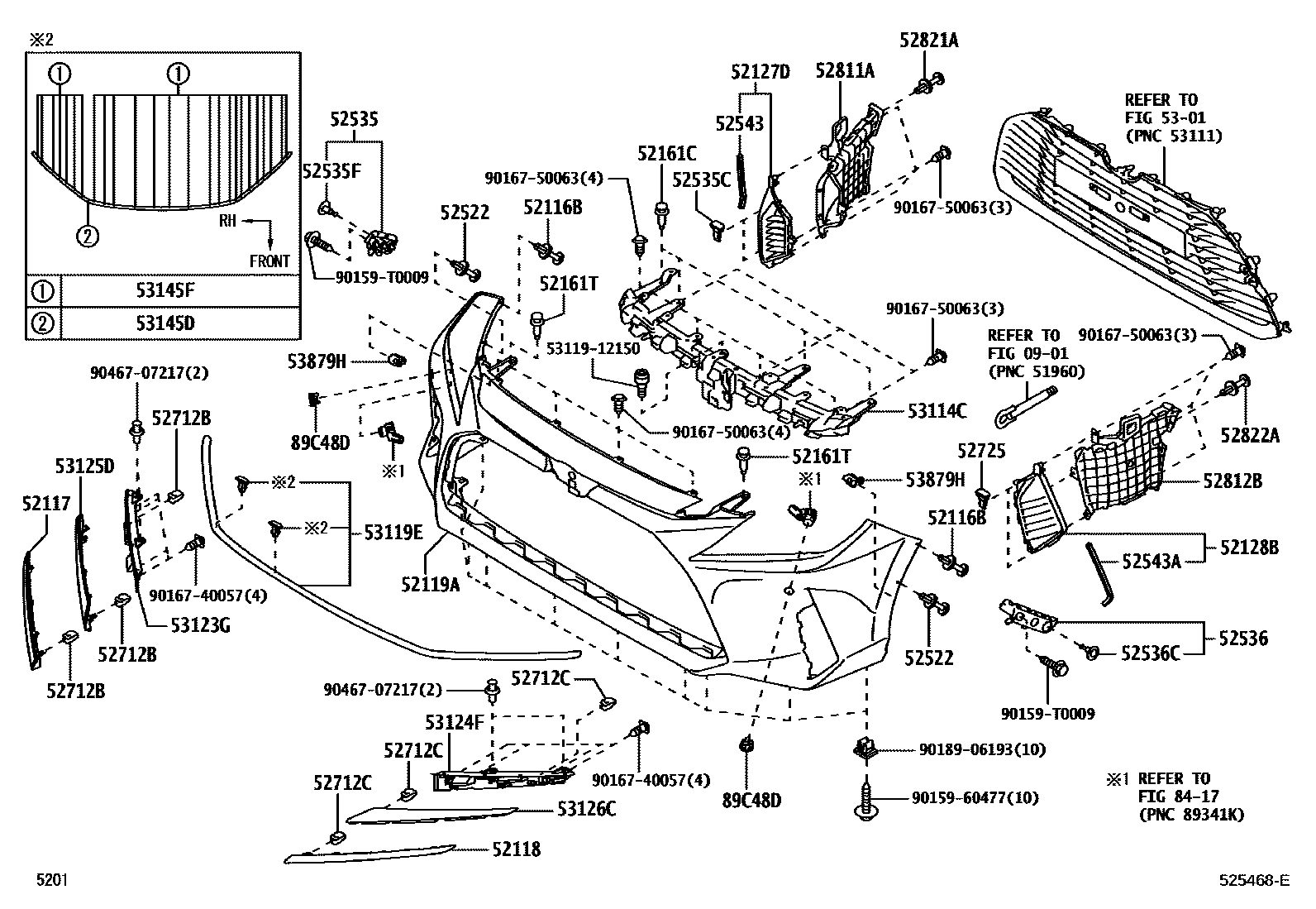 زيق شبك يسار