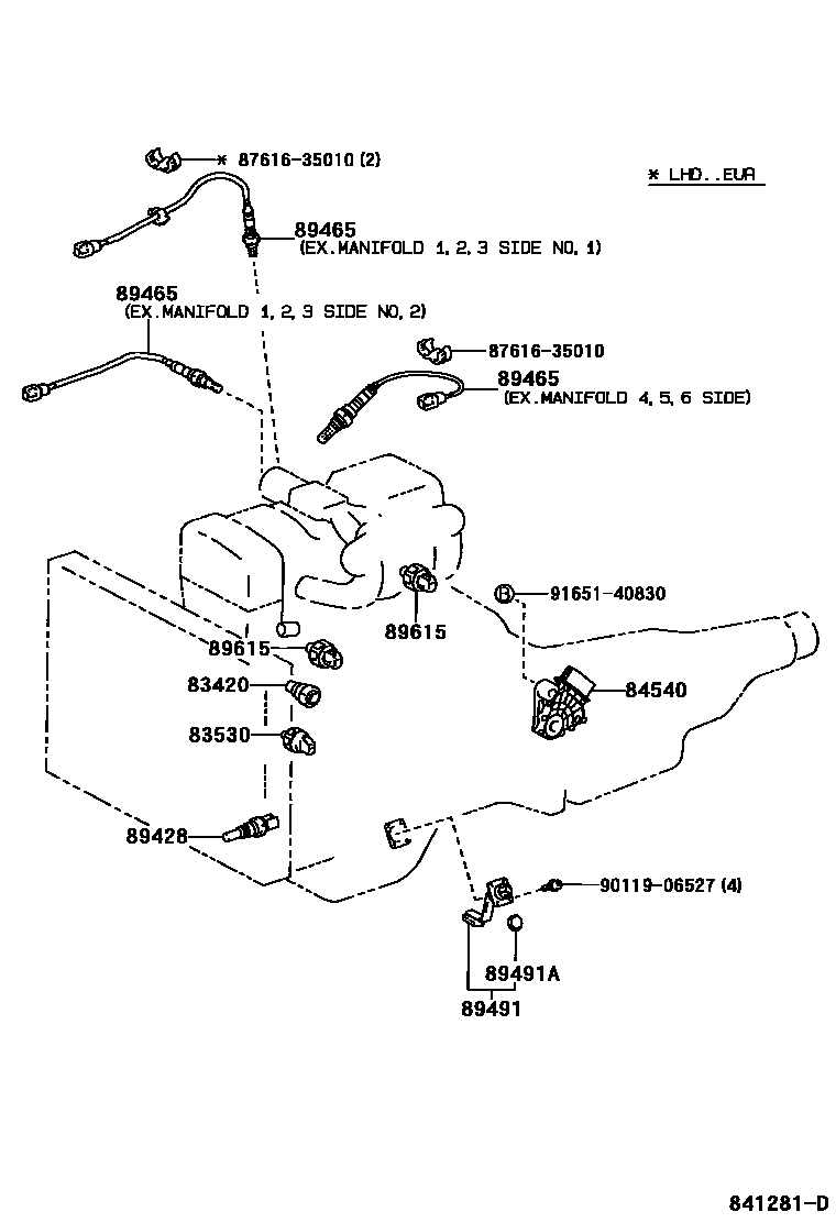 KNOCK CONTROL SENSOR