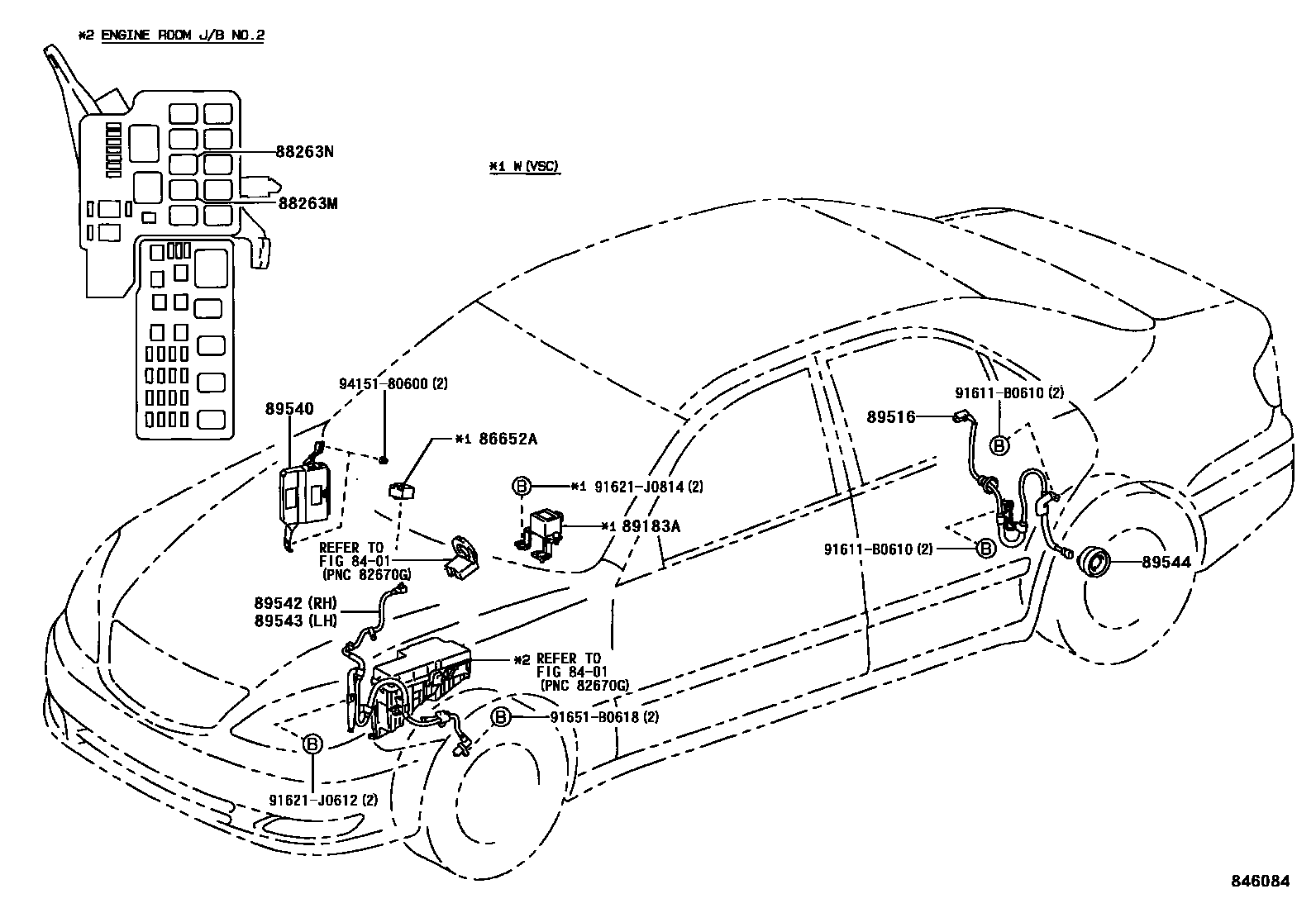 SPEED FRONT SENSOR LEFT
