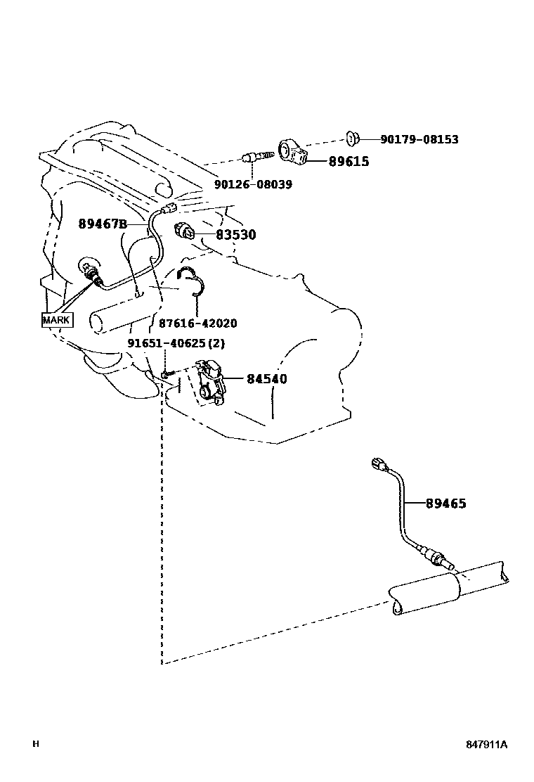 KNOCK CONTROL SENSOR