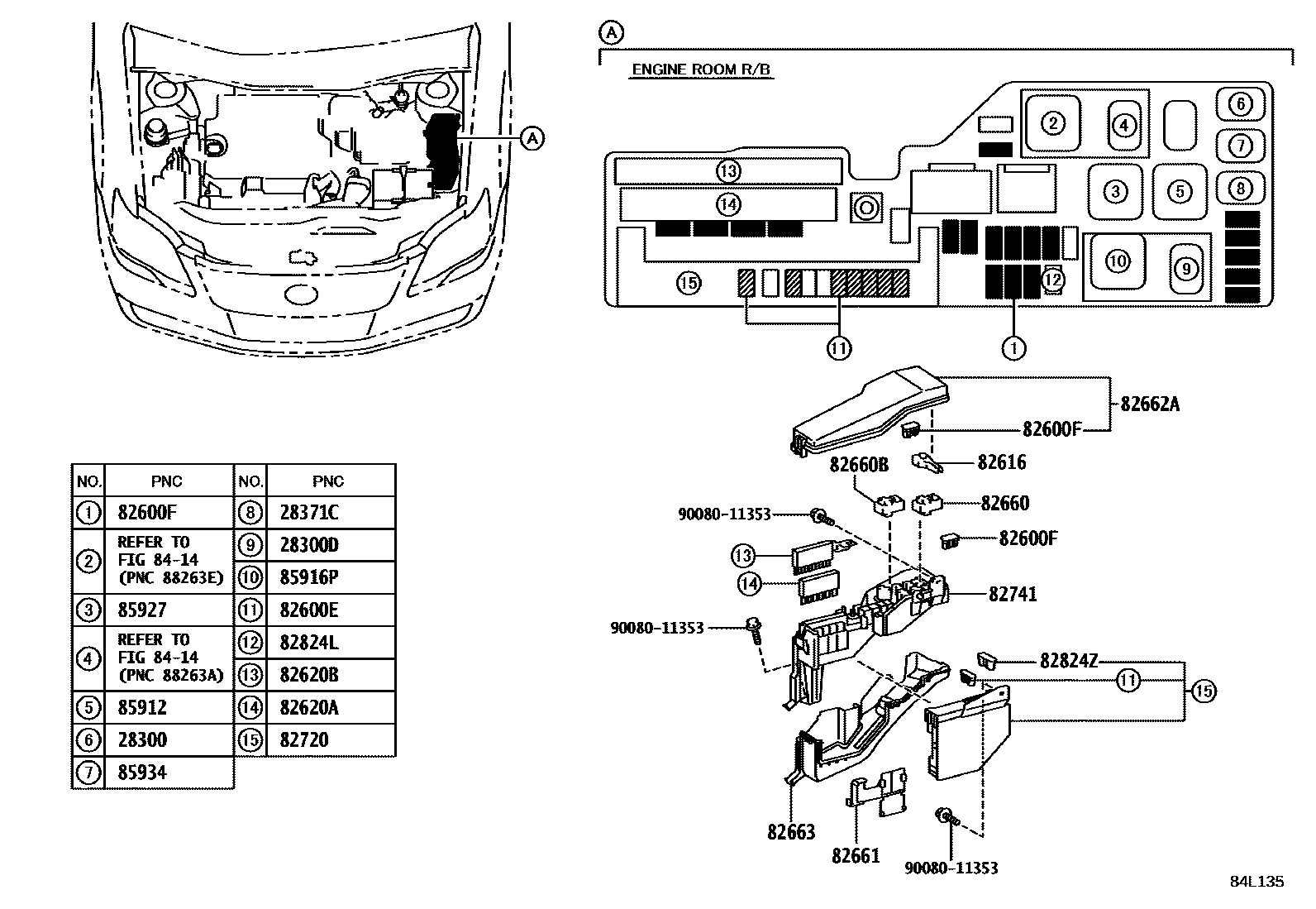 BLOCK ASSY, ENGINE ROOM JUNCTION