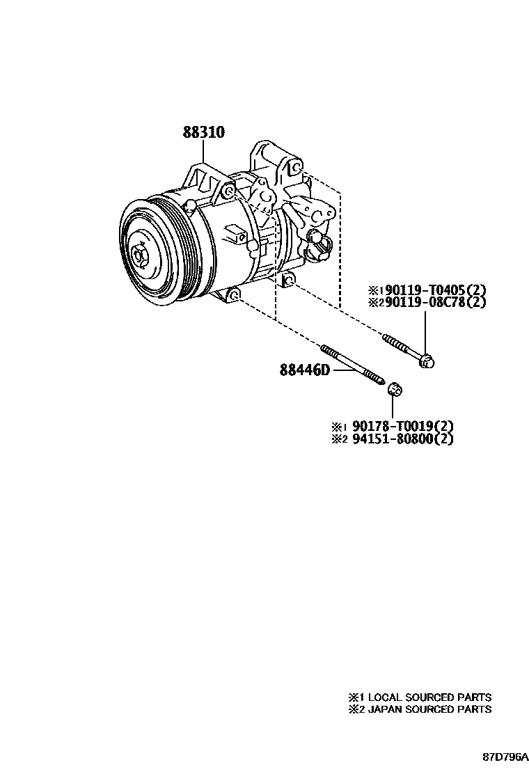 Air conditioner compressor