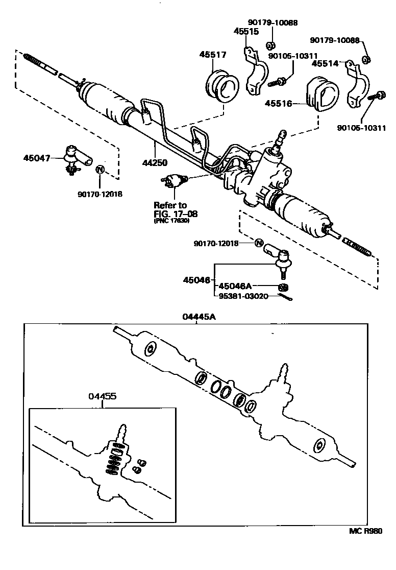 ذراع دركسون خارجي يمين,ذراع دركسون خارجي يسار